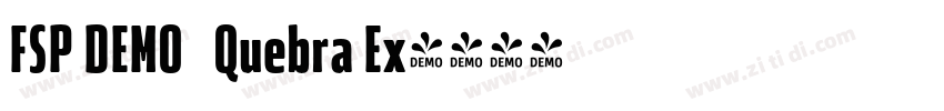 FSP DEMO   Quebra Ex字体转换